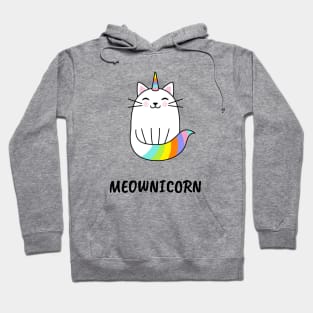 Meownicorn Unicorn Kitten Hoodie